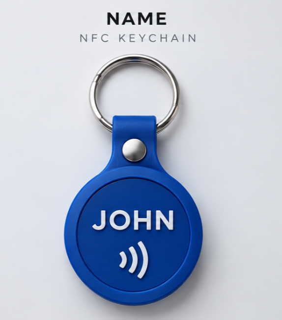 Name NFC Keychain